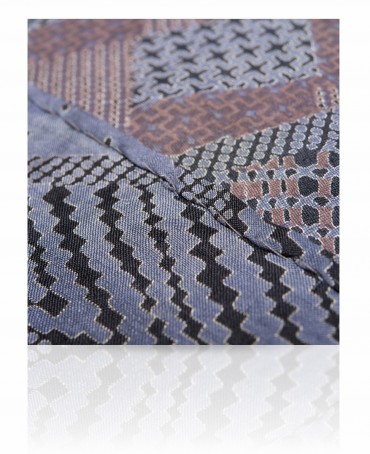 Платок Унисекс SN-SCOTTISH.CHECKS/BEIGE.BLUE